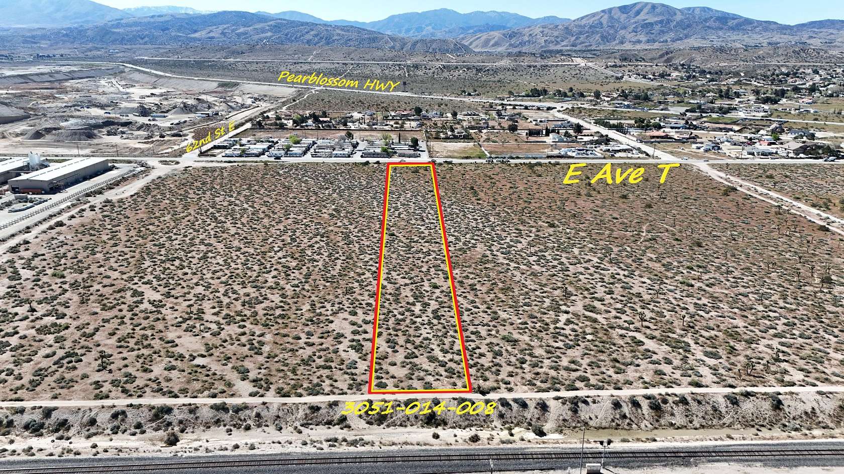 2.7 Acres of Commercial Land for Sale in Palmdale, California