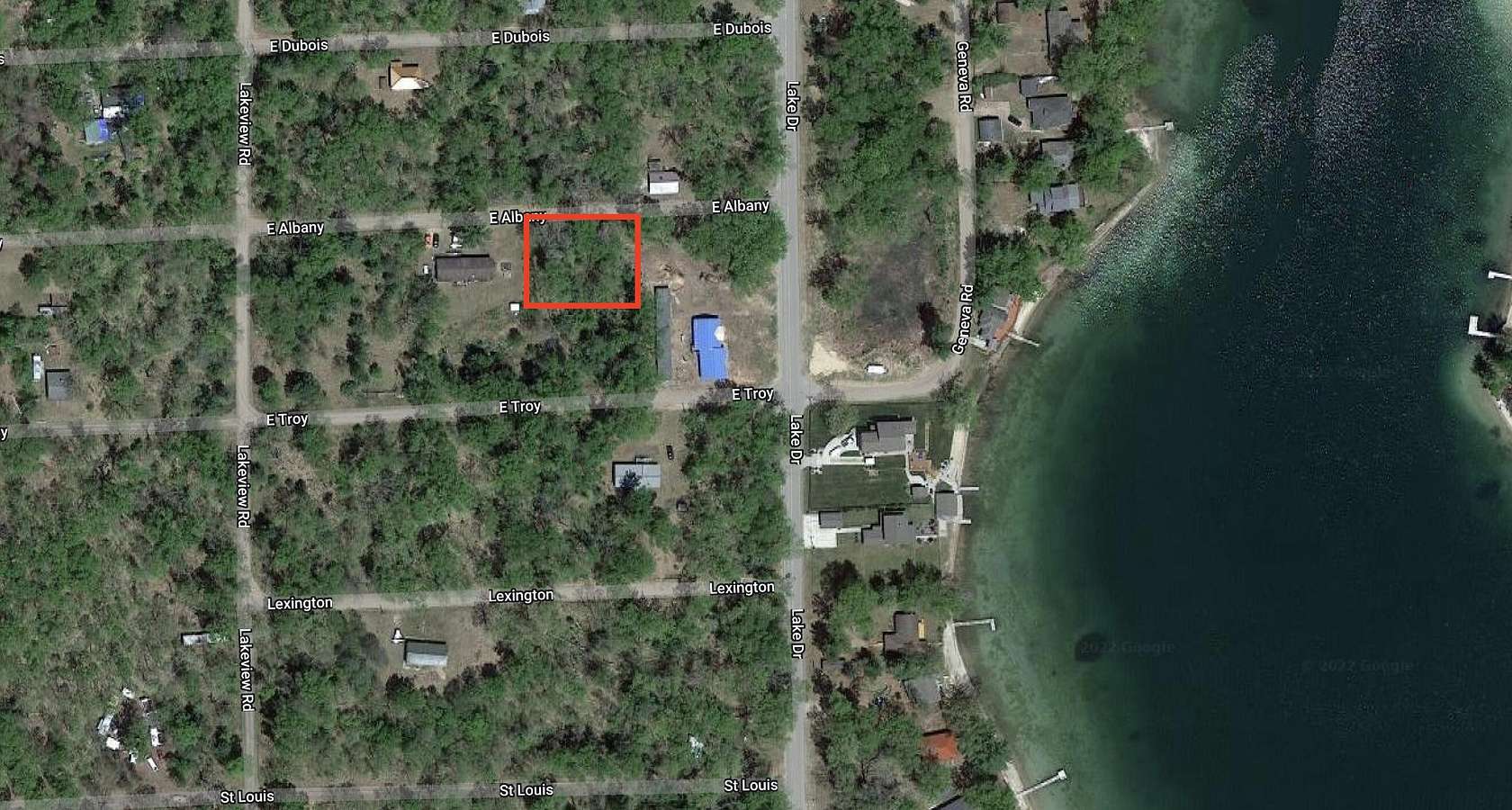 0.23 Acres of Residential Land for Sale in Idlewild, Michigan