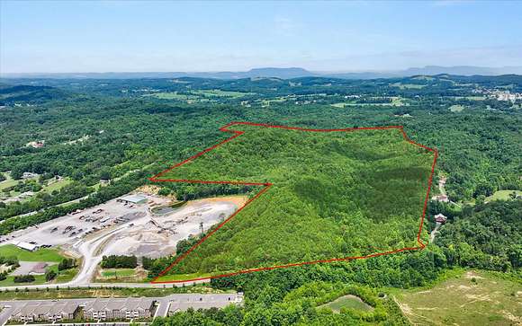 62.4 Acres of Land for Sale in Sevierville, Tennessee