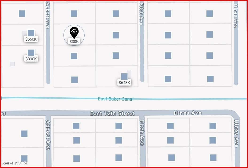 0.5 Acres of Residential Land for Sale in Lehigh Acres, Florida