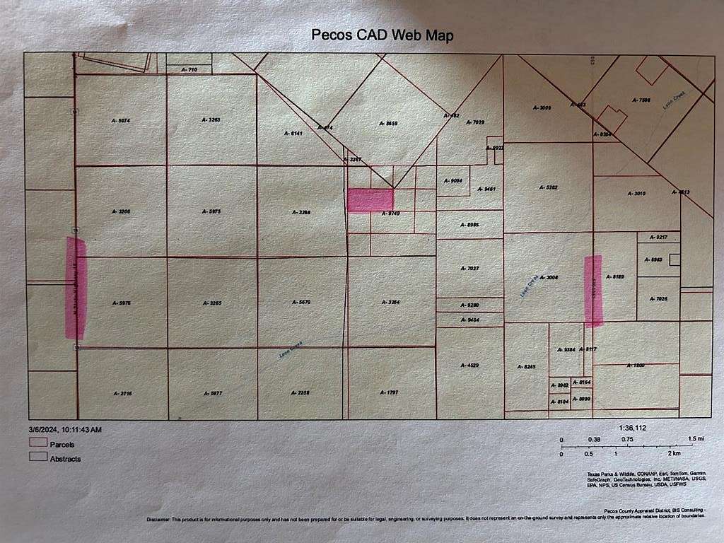 80 Acres of Land for Sale in Fort Stockton, Texas