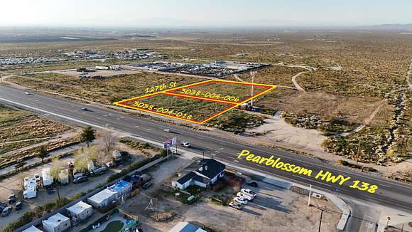 4.1 Acres of Mixed-Use Land for Sale in Pearblossom, California