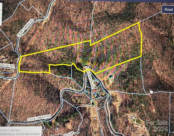 19.6 Acres of Recreational Land for Sale in Waynesville, North Carolina