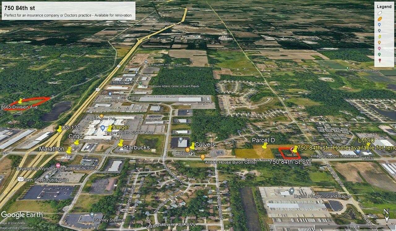 0.5 Acres of Land for Sale in Byron Center, Michigan