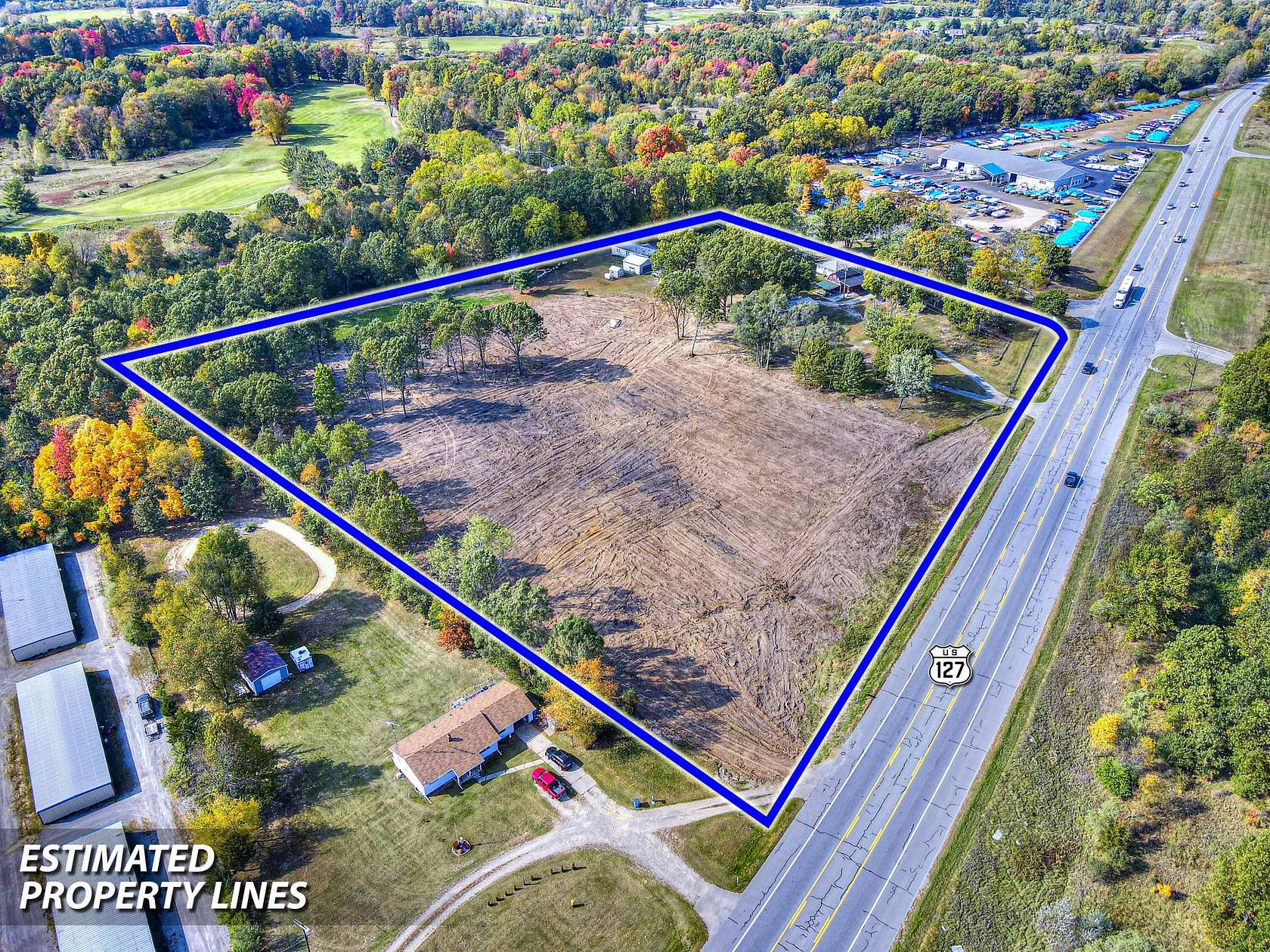 8.5 Acres of Commercial Land for Sale in Jackson, Michigan