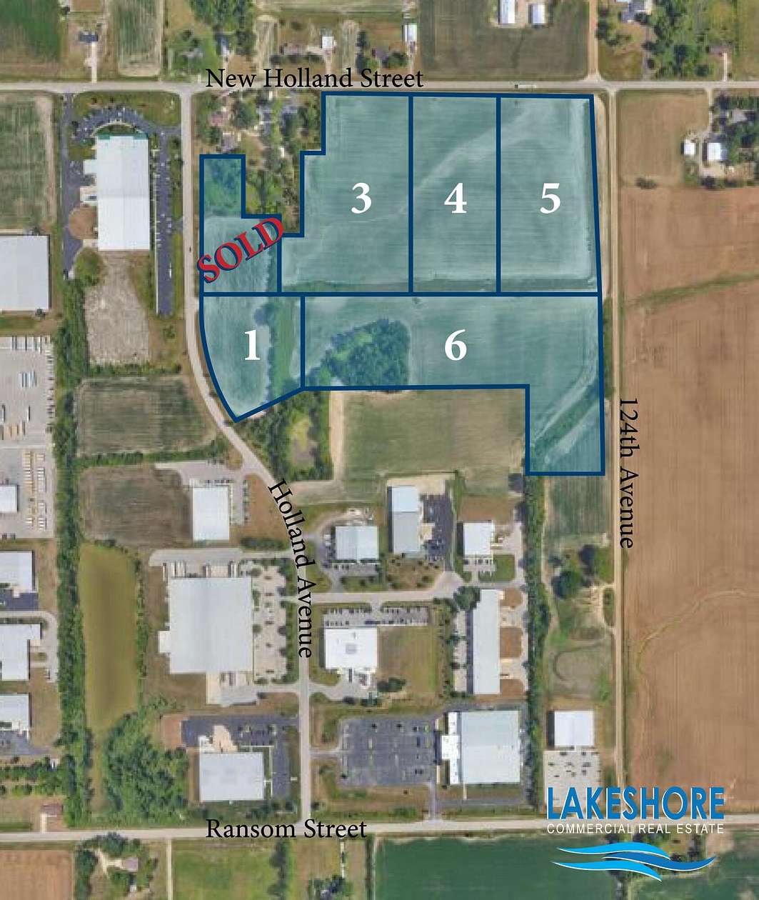 3.8 Acres of Commercial Land for Sale in Holland, Michigan