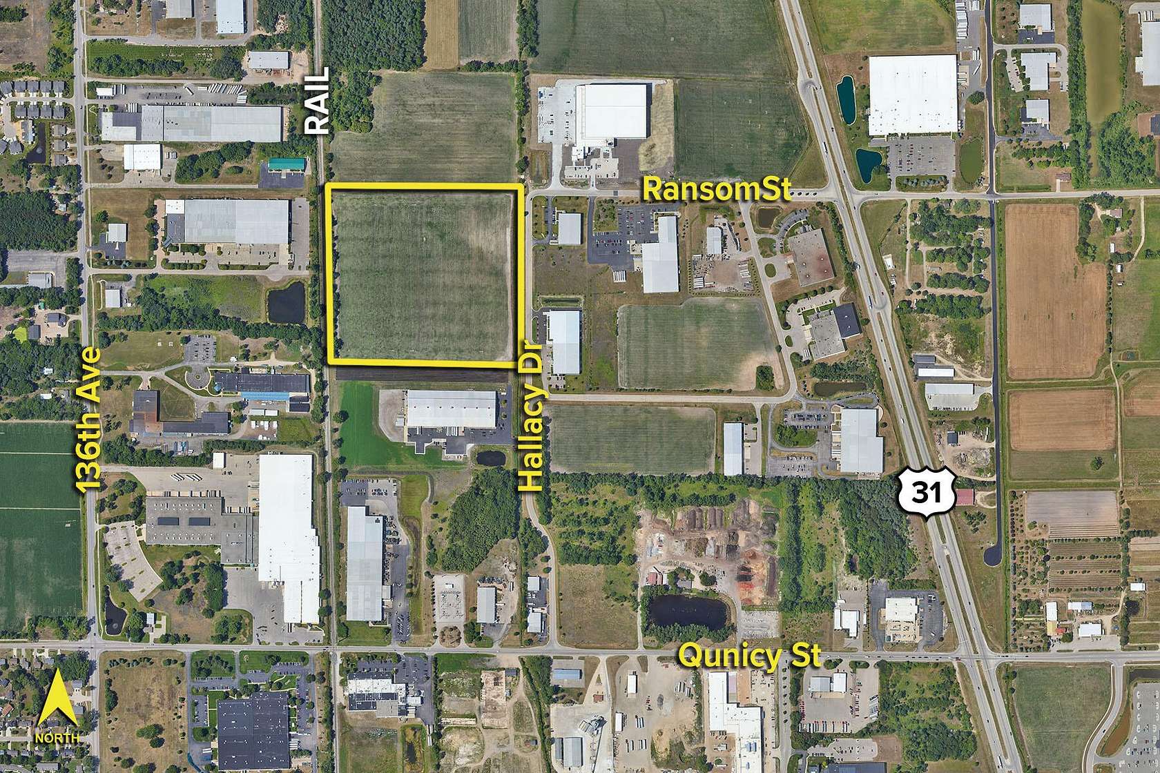 25.2 Acres of Commercial Land for Sale in Holland, Michigan