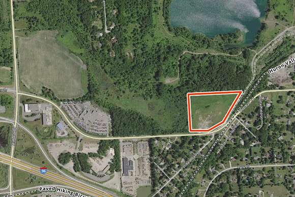 11.09 Acres of Mixed-Use Land for Sale in South Lyon, Michigan