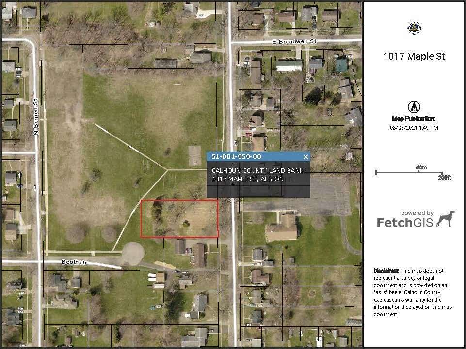 0.5 Acres of Mixed-Use Land for Sale in Albion, Michigan