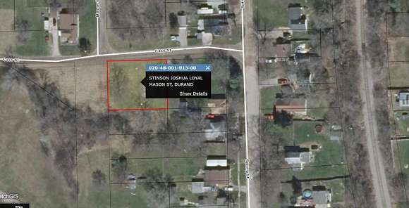0.28 Acres of Land for Sale in Durand, Michigan