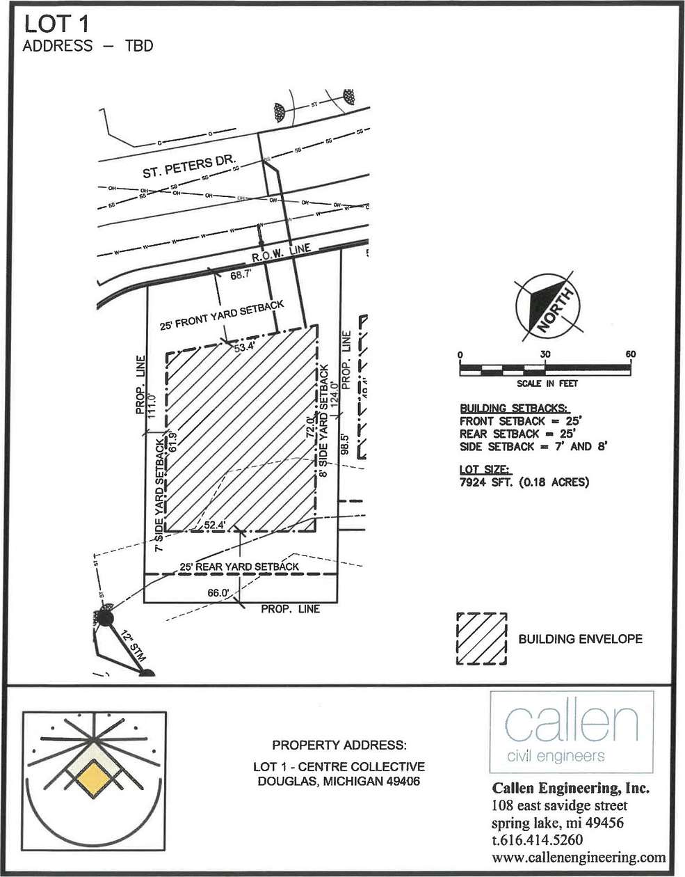 0.18 Acres of Mixed-Use Land for Sale in Douglas, Michigan