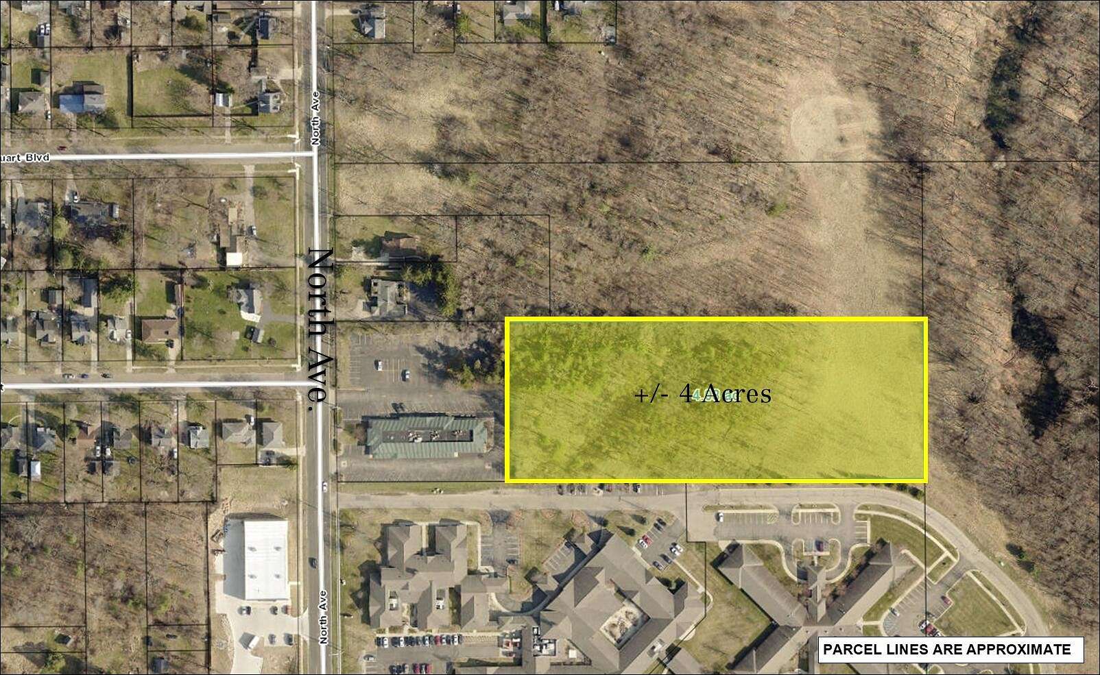 4 Acres of Commercial Land for Sale in Battle Creek, Michigan
