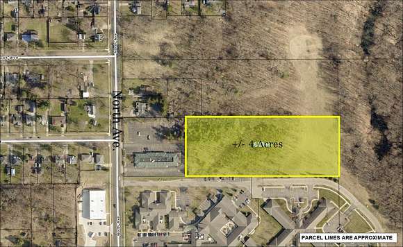 4 Acres of Commercial Land for Sale in Battle Creek, Michigan