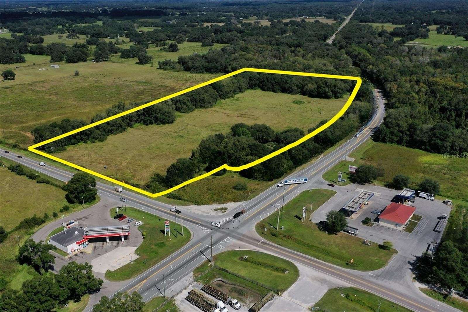 13.05 Acres of Commercial Land for Sale in Webster, Florida