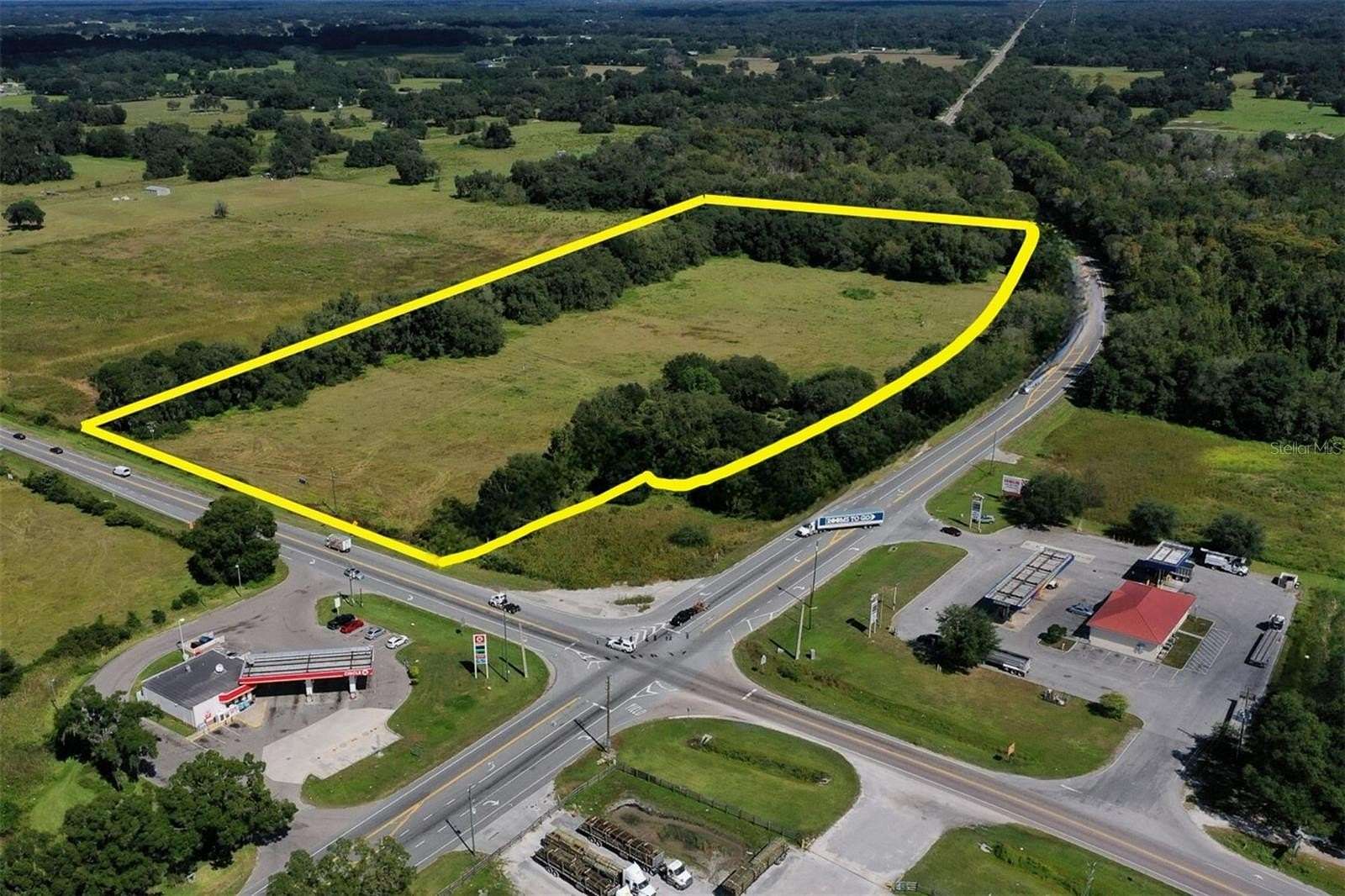 13 Acres of Commercial Land for Sale in Webster, Florida