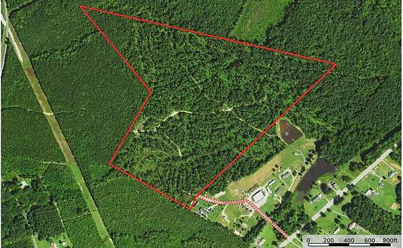 50 Acres of Land for Sale in Brodnax, Virginia