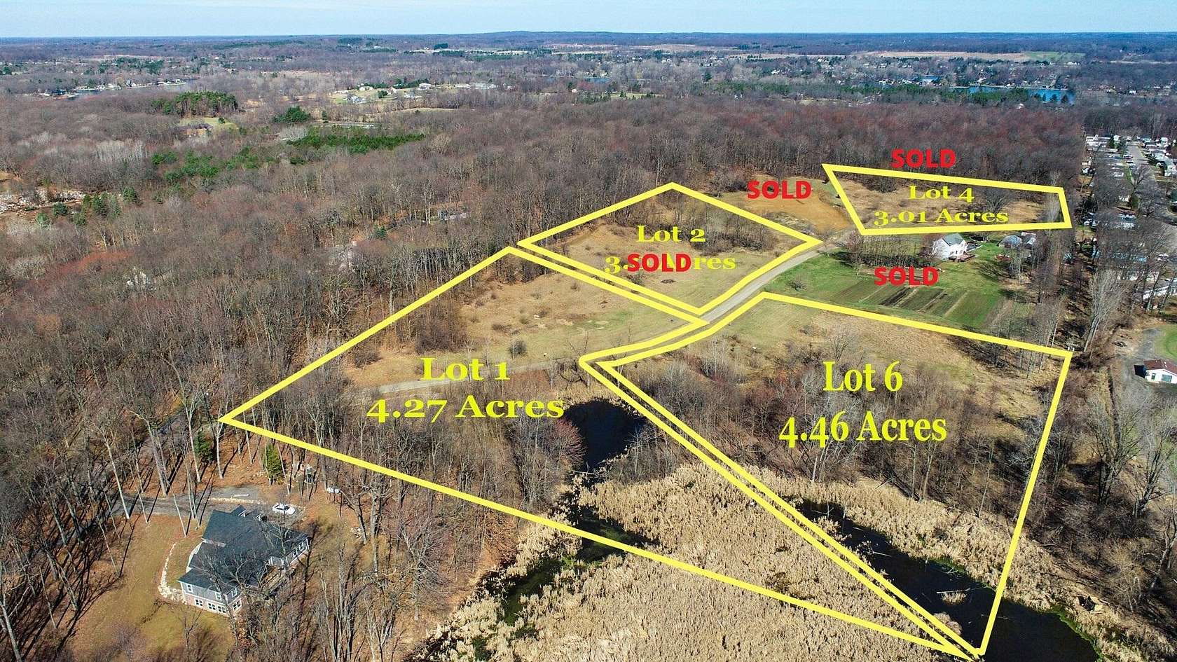 4.27 Acres of Residential Land for Sale in Highland, Michigan