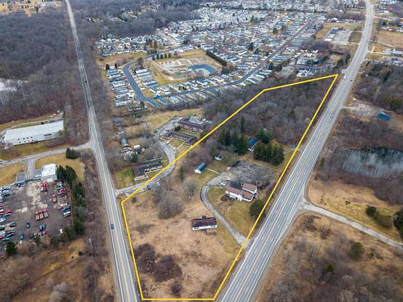 10.6 Acres of Commercial Land for Sale in Davisburg, Michigan