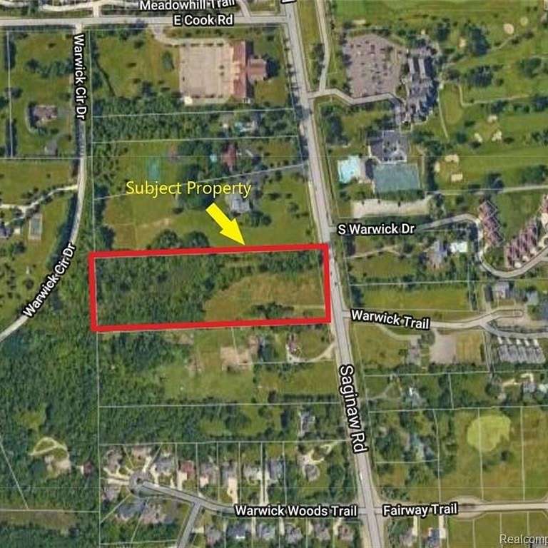 7.8 Acres of Residential Land for Sale in Grand Blanc, Michigan