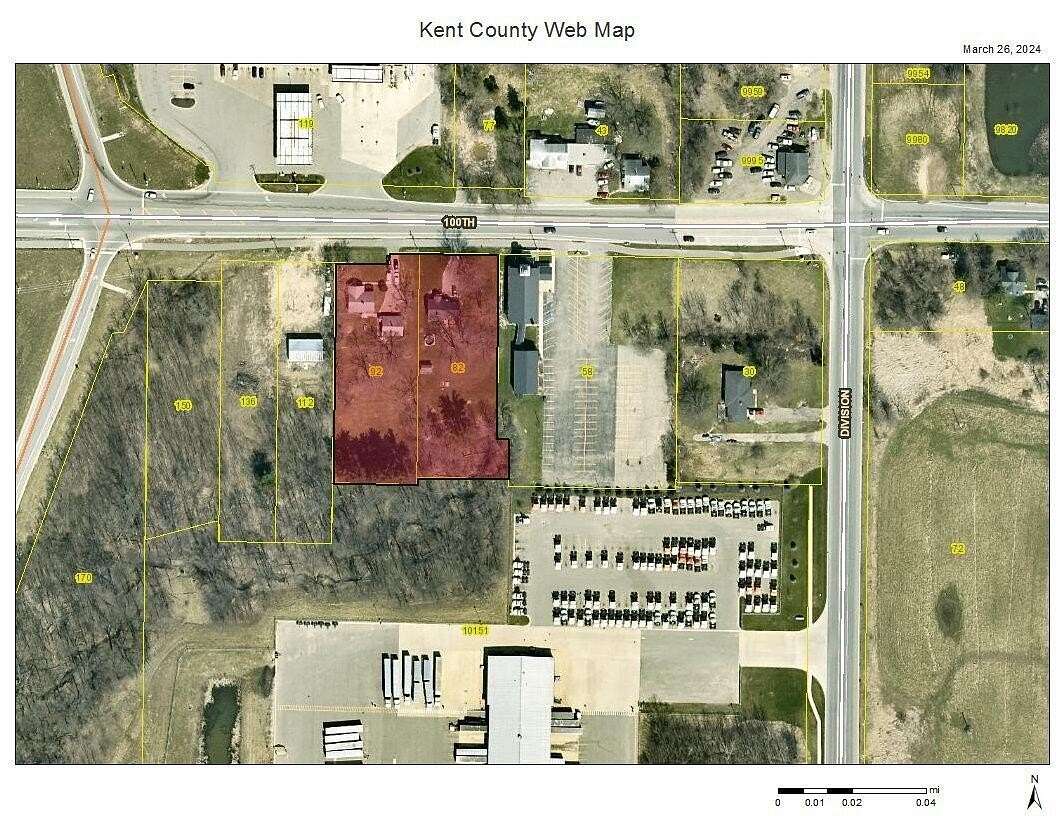 1.76 Acres of Land for Sale in Byron Center, Michigan