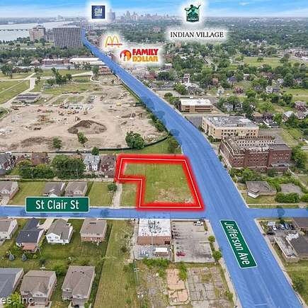 0.7 Acres of Commercial Land for Sale in Detroit, Michigan