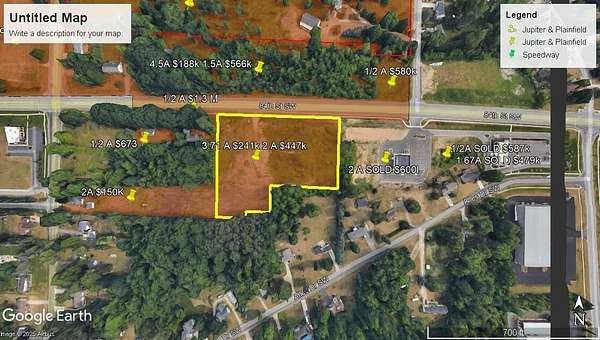 3.7 Acres of Commercial Land for Sale in Byron Center, Michigan