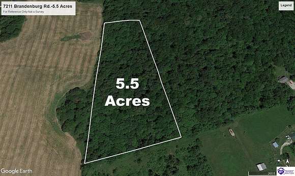 5.5 Acres of Land for Sale in Ekron, Kentucky