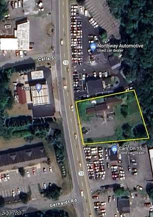 0.89 Acres of Commercial Land for Lease in Jefferson Township, New Jersey