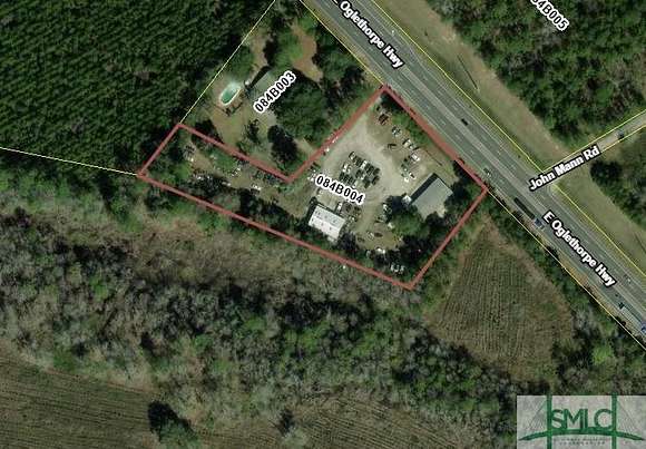 2.4 Acres of Improved Commercial Land for Sale in Hinesville, Georgia