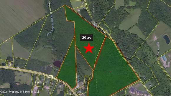 20 Acres of Land for Sale in Moscow, Pennsylvania