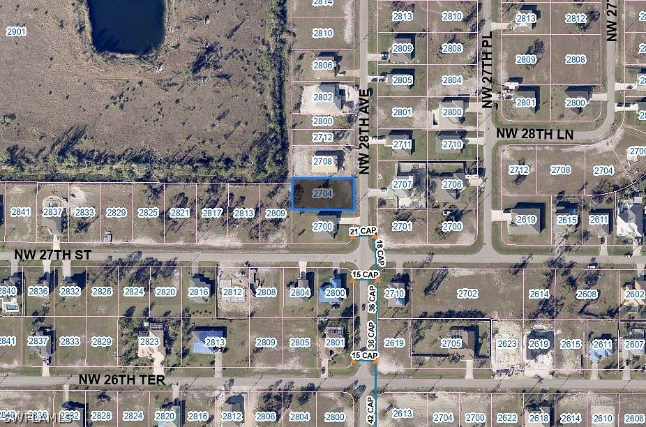 0.285 Acres of Residential Land for Sale in Cape Coral, Florida