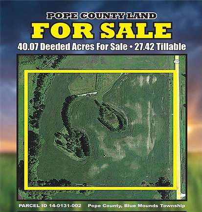 40.1 Acres of Agricultural Land for Sale in Starbuck, Minnesota