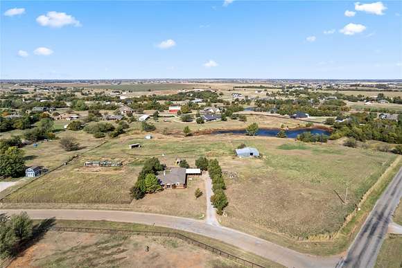 6.2 Acres of Land with Home for Sale in Piedmont, Oklahoma