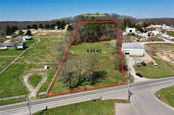 4.9 Acres of Land for Sale in Potosi, Missouri