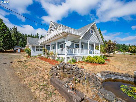 8 Acres of Land with Home for Sale in Lorane, Oregon