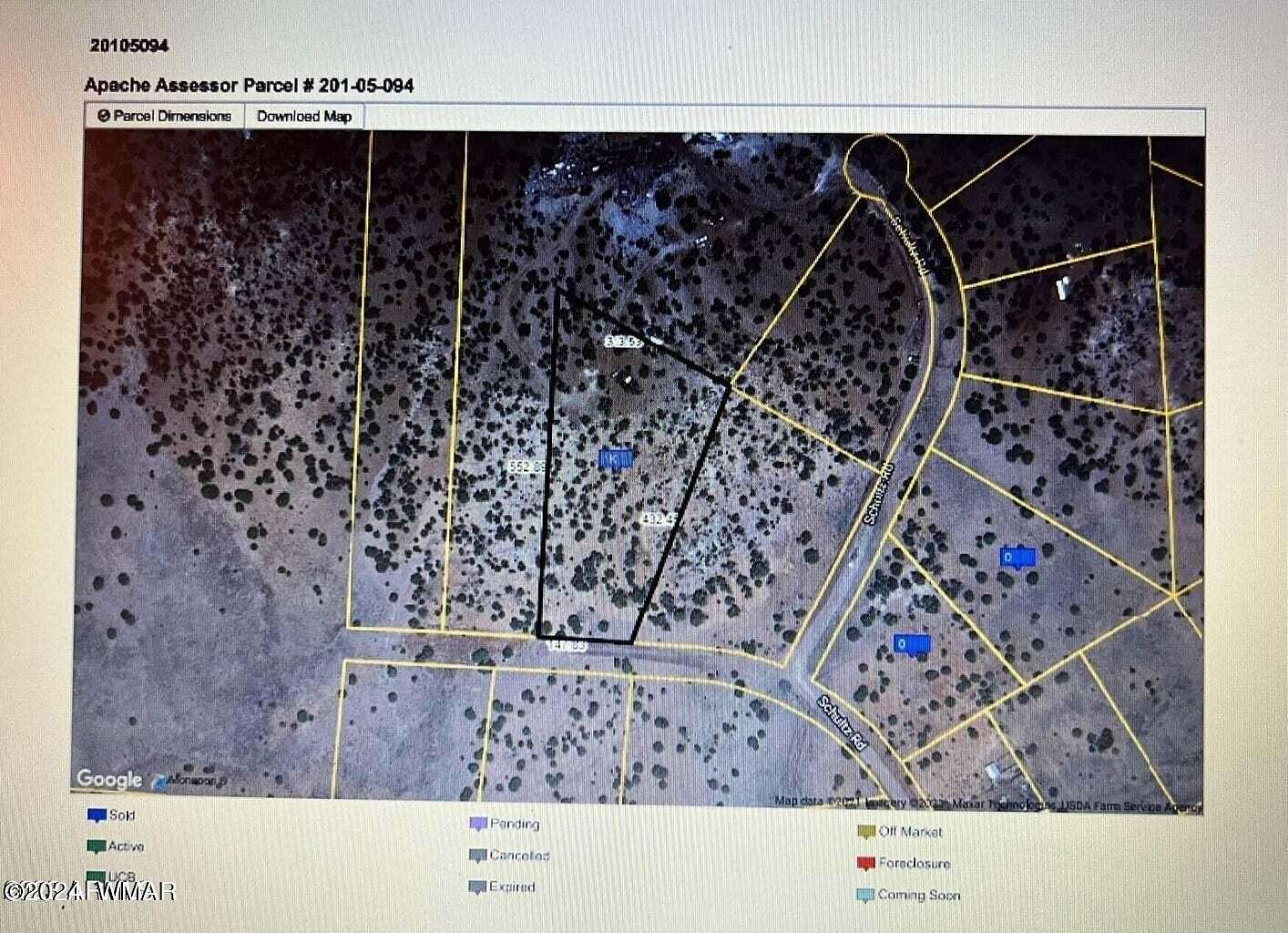 2.7 Acres of Residential Land for Sale in Concho, Arizona