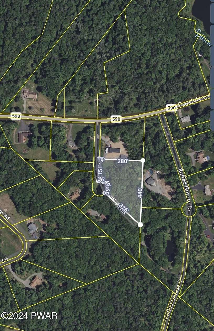 2.1 Acres of Residential Land for Sale in Lakeville, Pennsylvania