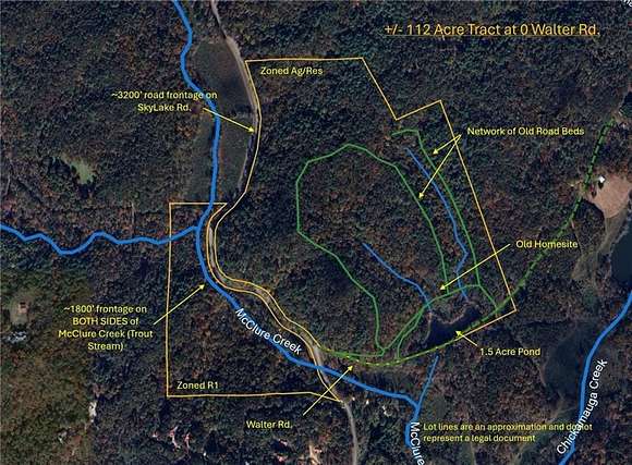 113 Acres of Land for Sale in Sautee-Nacoochee, Georgia