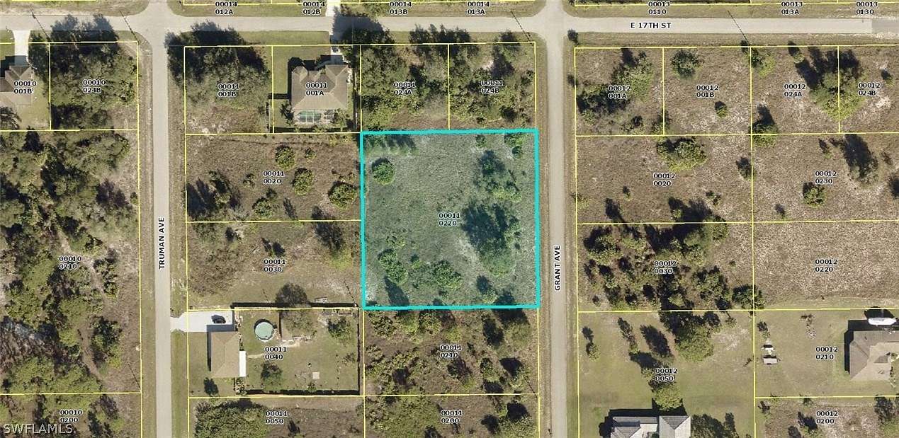 0.993 Acres of Residential Land for Sale in Lehigh Acres, Florida