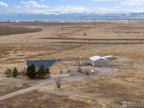 36.75 Acres of Agricultural Land with Home for Sale in Carr, Colorado