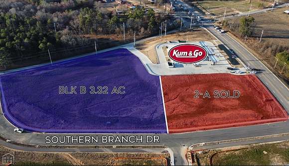 3.3 Acres of Commercial Land for Sale in Jonesboro, Arkansas