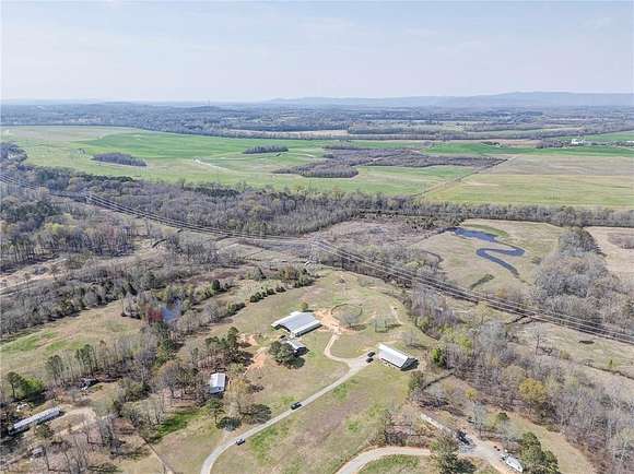 23.1 Acres of Agricultural Land with Home for Sale in Calhoun, Georgia