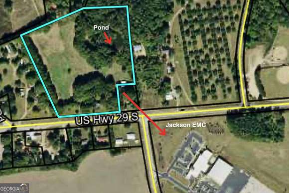 12.5 Acres of Mixed-Use Land for Sale in Hull, Georgia