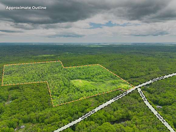 116 Acres of Land with Home for Sale in Pownal Town, Maine