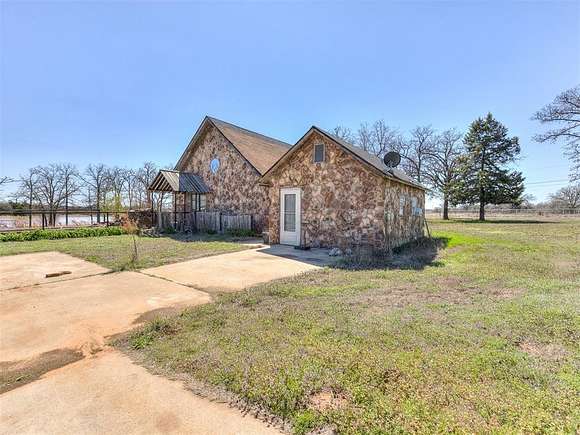 7.6 Acres of Residential Land with Home for Sale in Lexington, Oklahoma