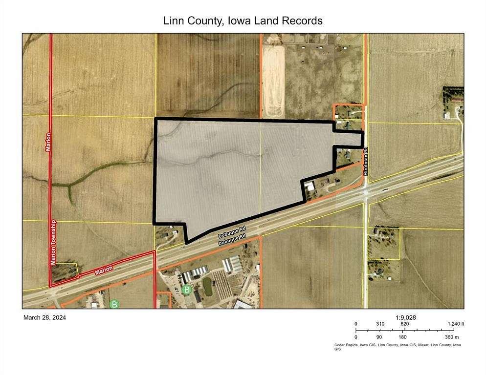 63.5 Acres of Land for Sale in Marion, Iowa