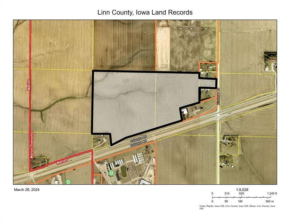 63.49 Acres of Land for Sale in Marion, Iowa