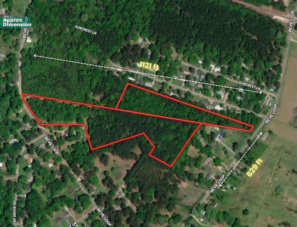 16.7 Acres of Land for Sale in Jasper, Texas
