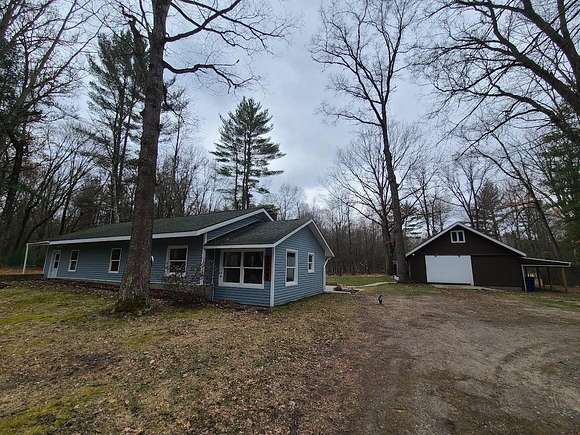 2.5 Acres of Residential Land with Home for Sale in Baldwin, Michigan