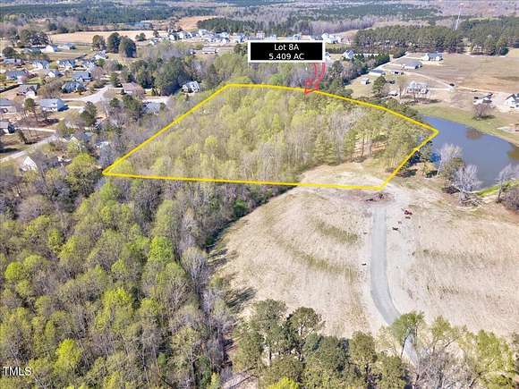 5.4 Acres of Land for Sale in Four Oaks, North Carolina